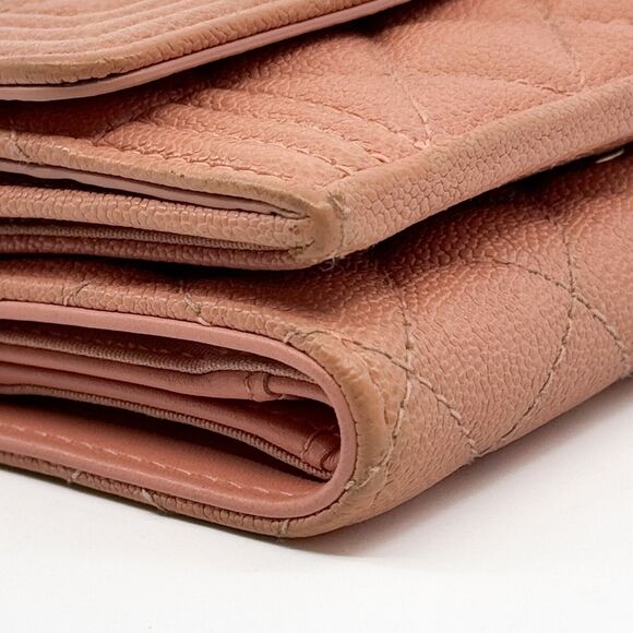 Chanel Boy / Matelasse Trifold Wallet #156861C44B - Picture 11 of 15